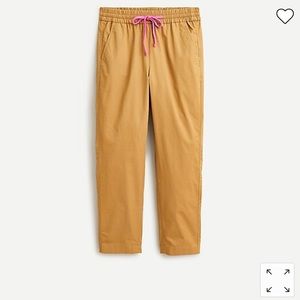 J. Crew Brushed Poplin Drawstring Pant SZ XL
